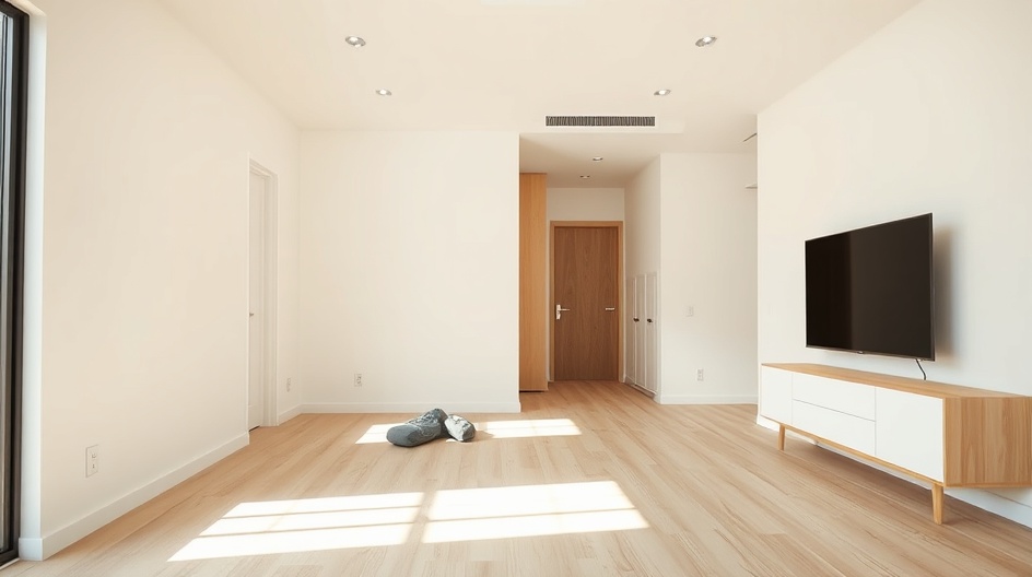 Wykończenie mieszkania — układanie podłogi dębowej