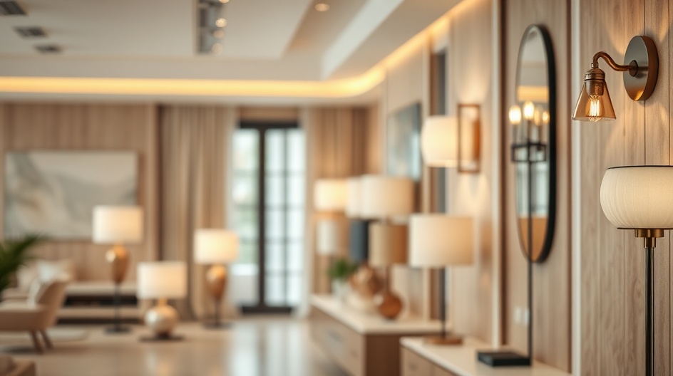 Kolekcja designerskich lamp stołowych i kinkietów