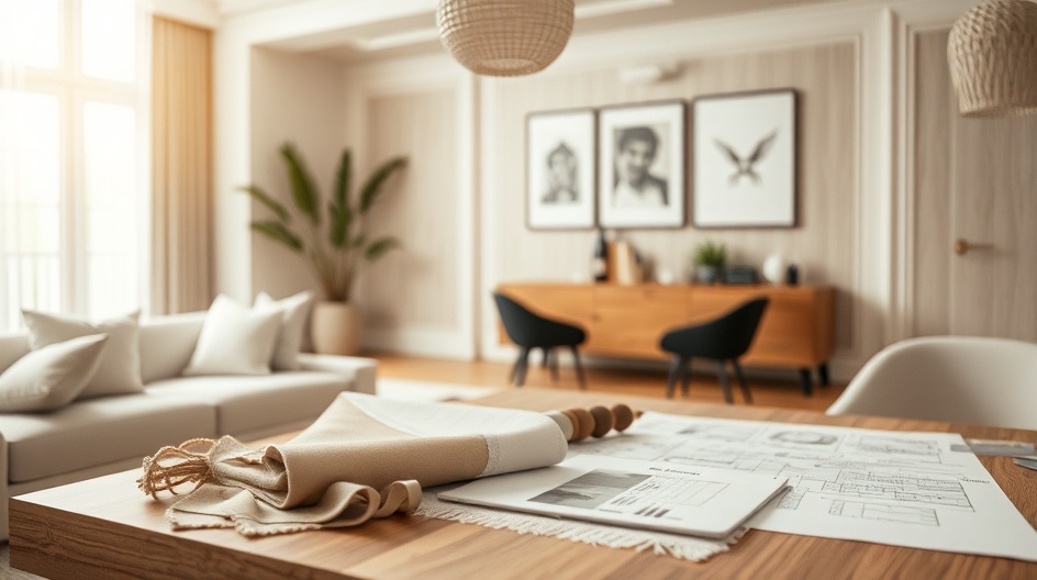 Proces projektowania wnętrz — od moodboardu do realizacji